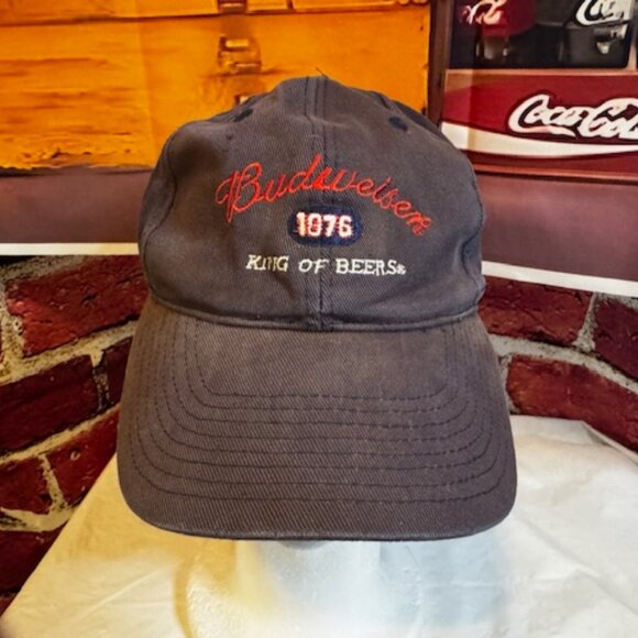 Budweiser 1876 King Of Beers Adjustable Hat Cap - Picture 1 of 5